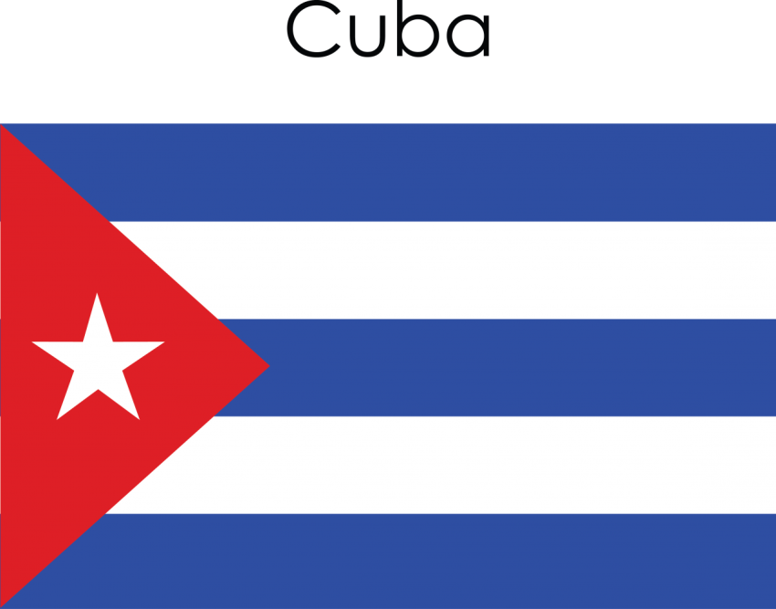 Cuba Country Flag Png