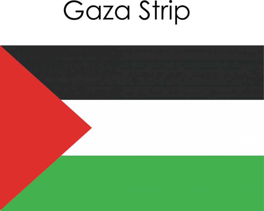 Gaza Strip Country Flag Png