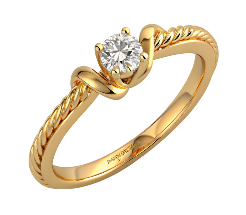 Dimond gold ring png