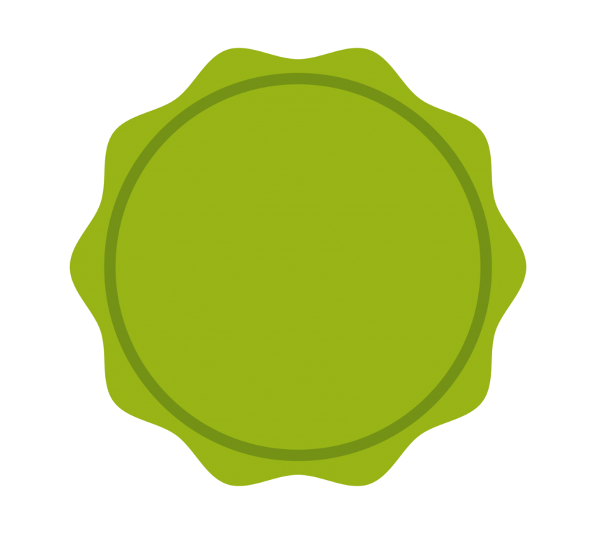 Round Banner Sticker Png