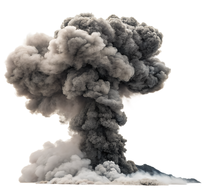 Volcano Eruption Smoke Png