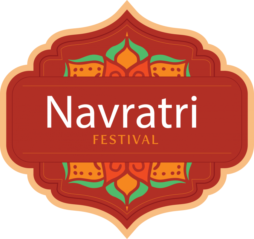 Navratri Banner Design Png