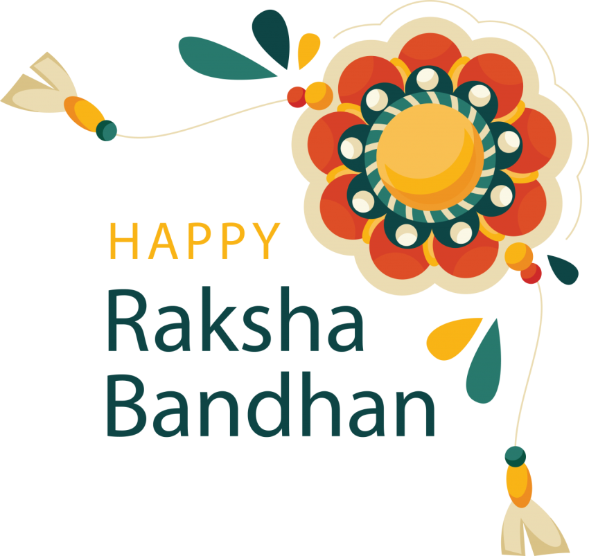 Happy Raksha Bandhan Design