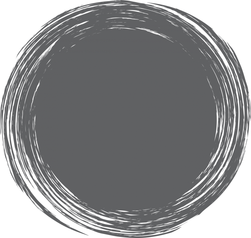 Round Grunge Frame Design Template