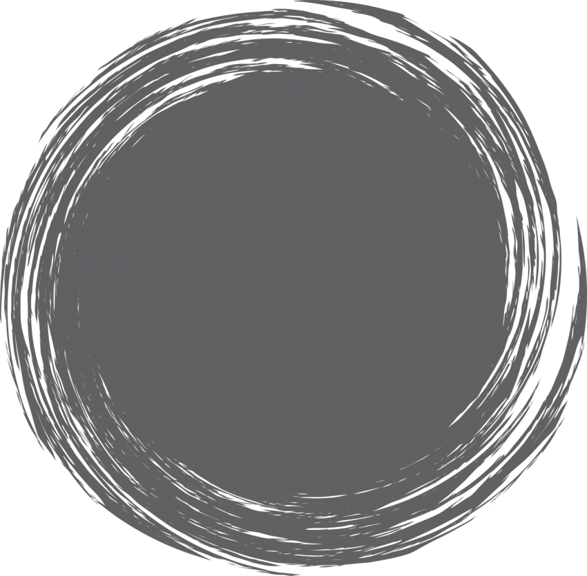 Round Grunge Frame Template Design