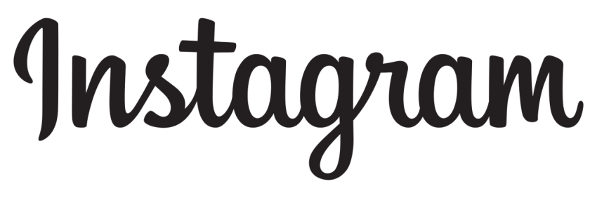 Instagram Wordmark Black Logo png