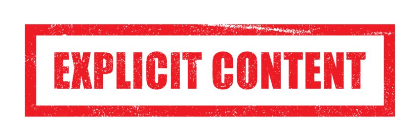 Explicit Content Warning Sign Png