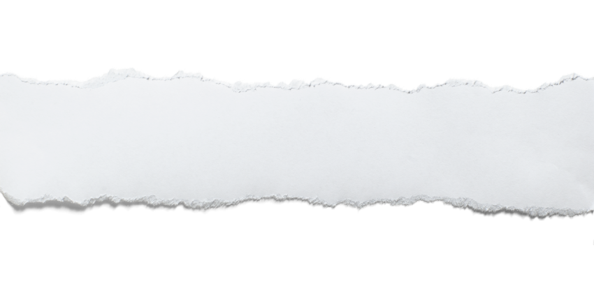 White Torn Paper Png Image