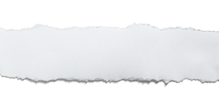White Torn Paper Png Image