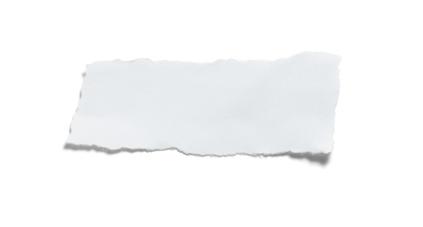White Torn Paper Png Image