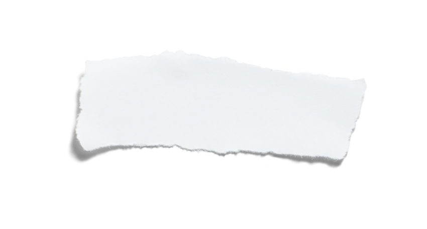 White Torn Paper Png Image