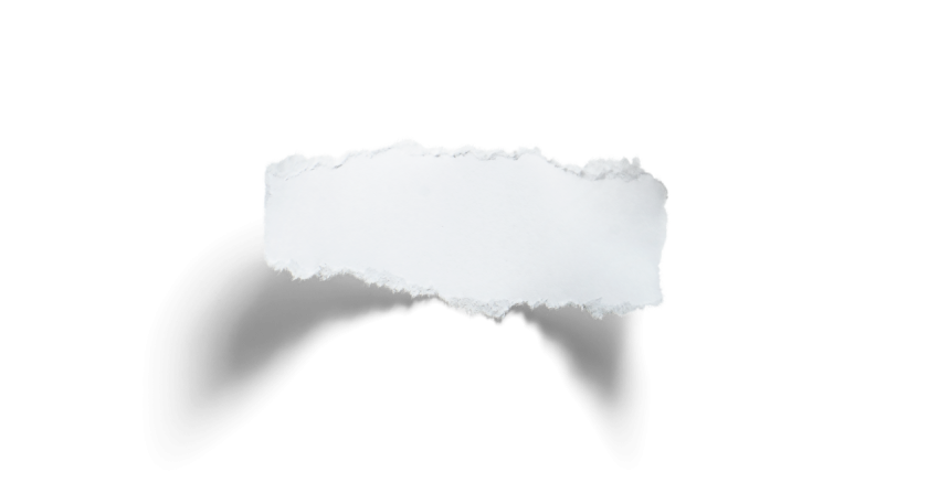 White Torn Paper Png Image