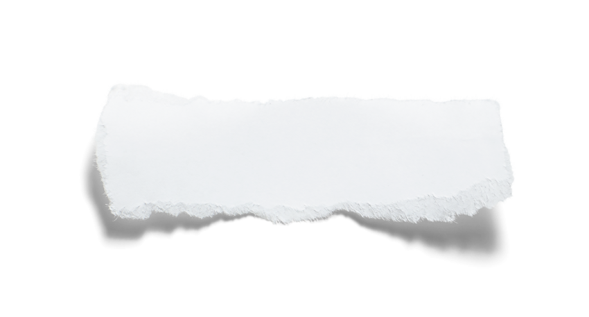 White Torn Paper Png Image