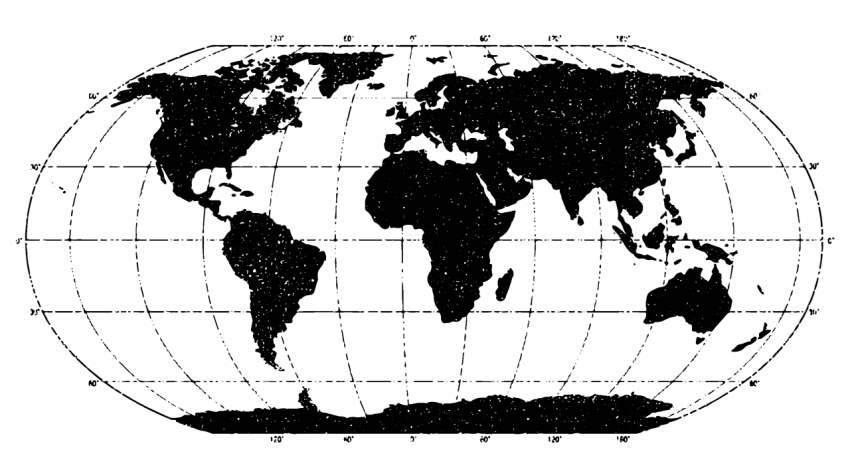 World map silhouette png
