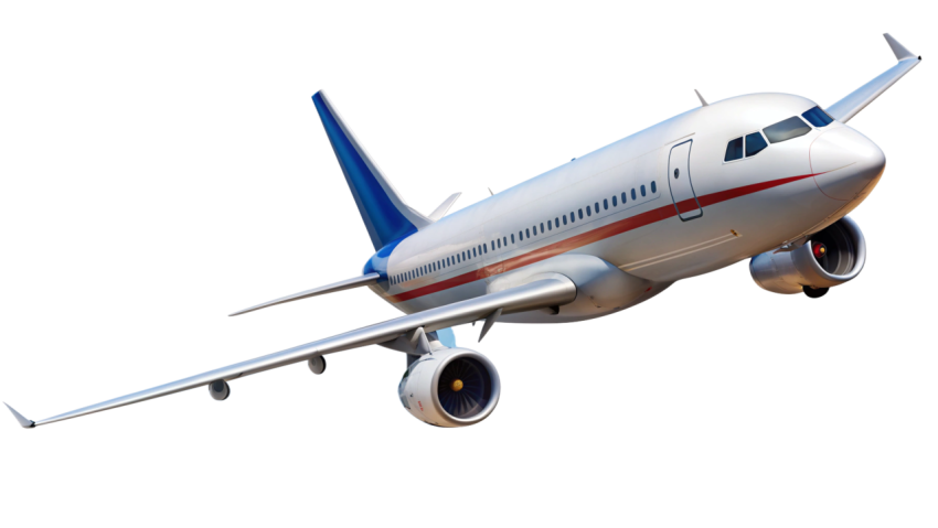 Flying airplane png Image