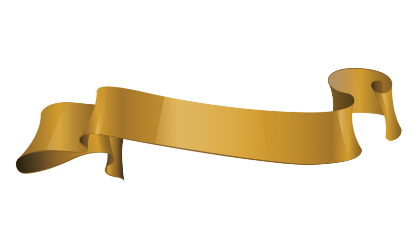 Golden Ribbon Png Free Download