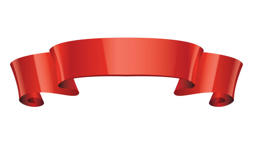 Red Ribbon Banner Png  Free Download