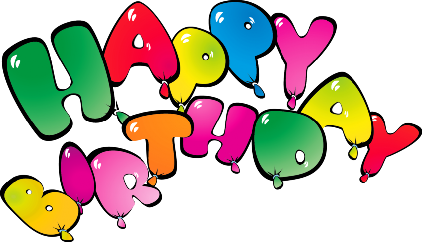 Happy Birthday Balloons Png Transparent Background