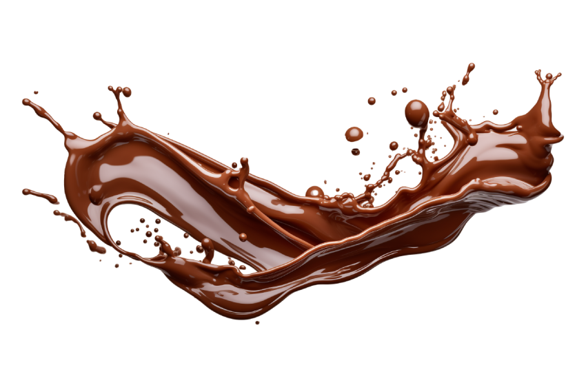Trensparant Chocolate Splash Download