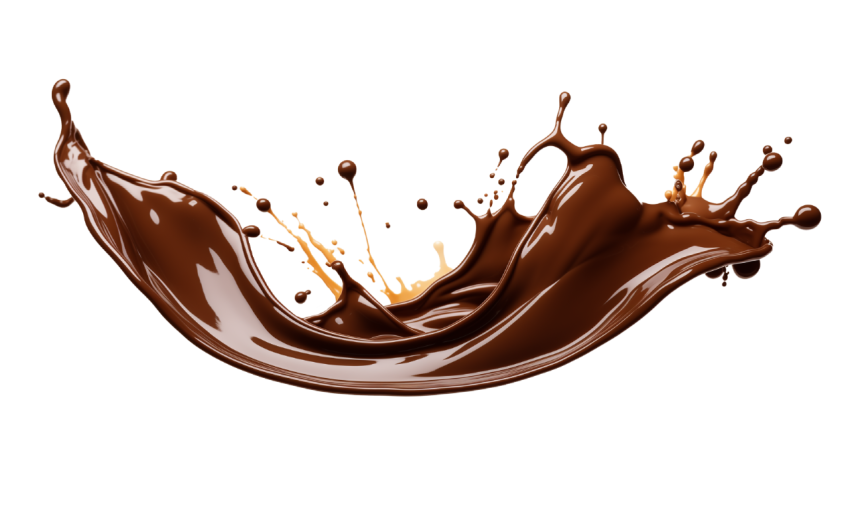 Trensparant Chocolate Splash Free Download