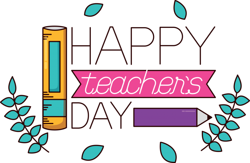 Happy Teachers Day Design Template
