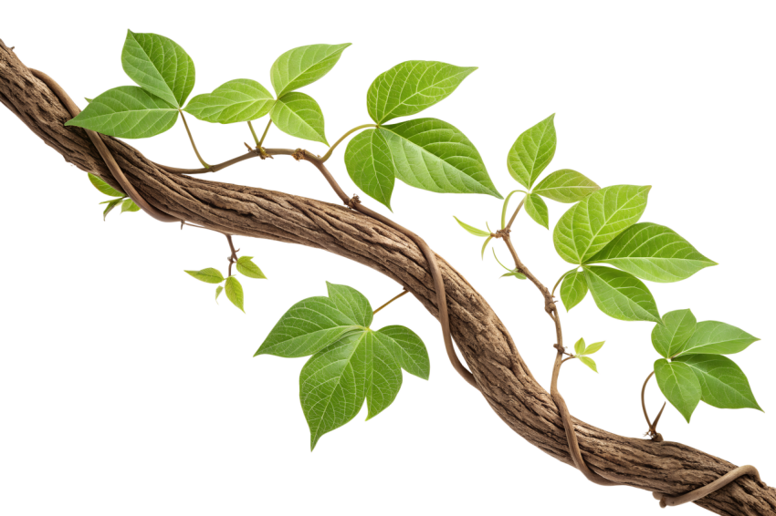 Transparent Green Leaves Growing Foliage Png