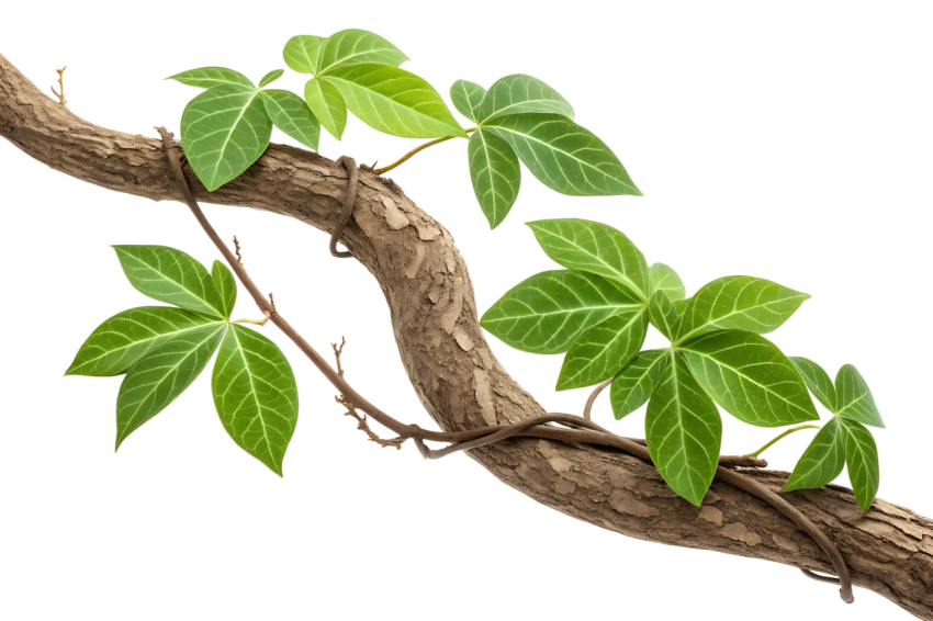 Transparent Green Leaves Growing Foliage Png