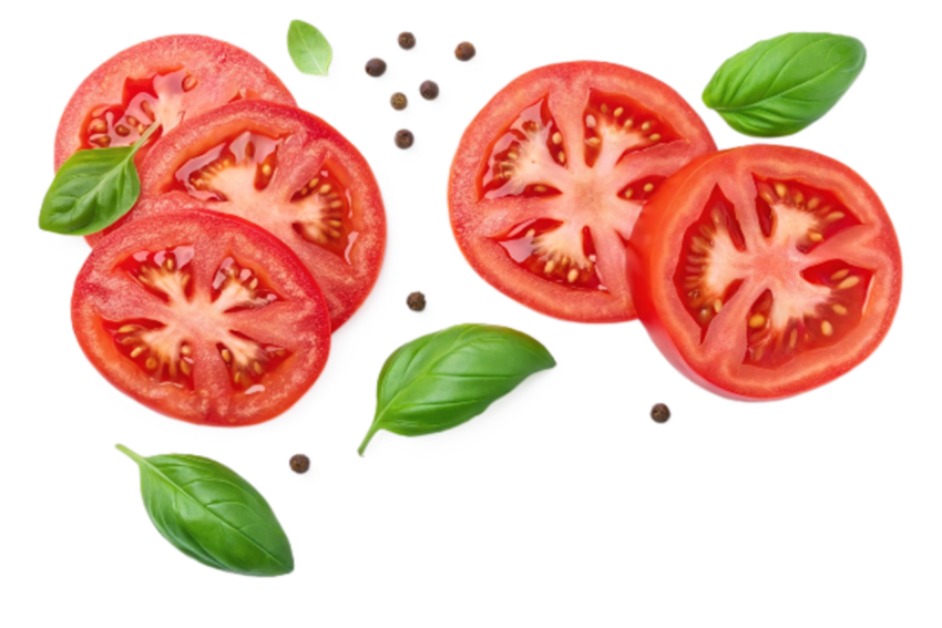 Tomato slices transparent image png