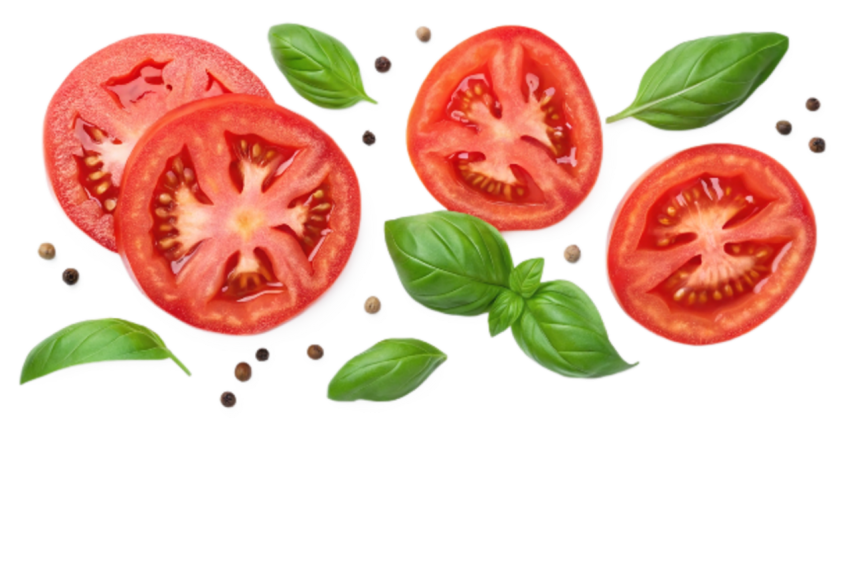 Tomato slices transparent image png