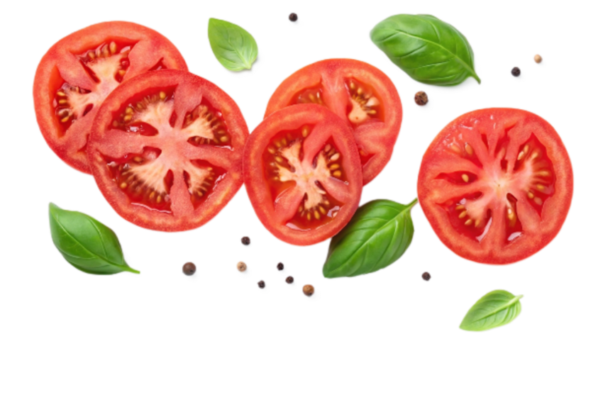 Tomato slices transparent image png
