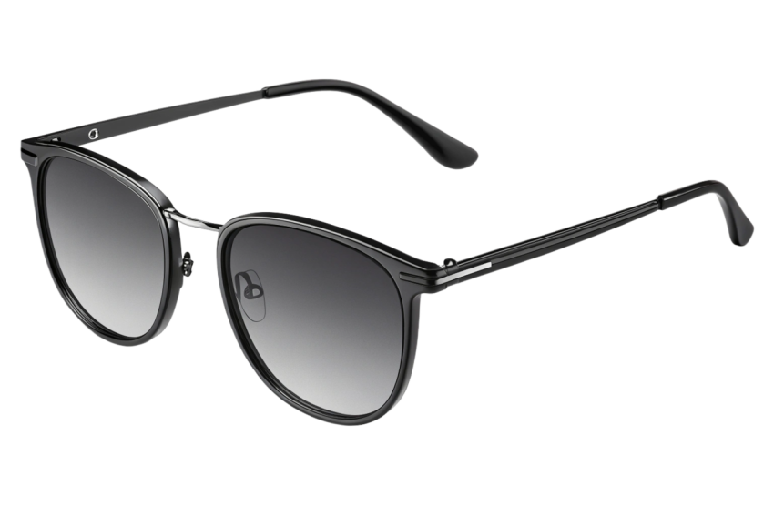 Stylish black sunglasses png image