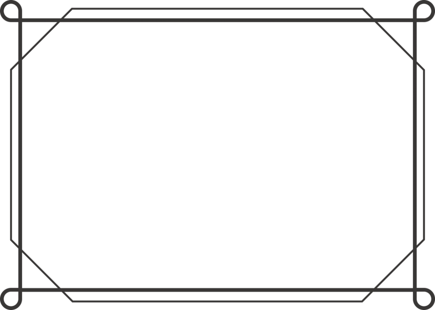 Clipart Decorative Frame Design Template