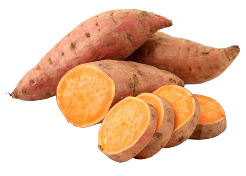 Transparent sweet potato image png