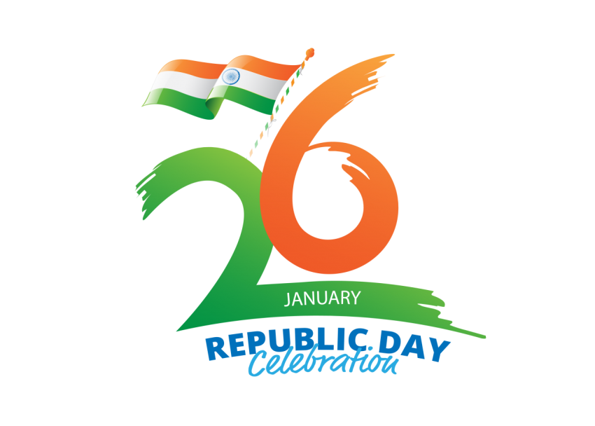 26 January Republic Day Celebration Sticker Png