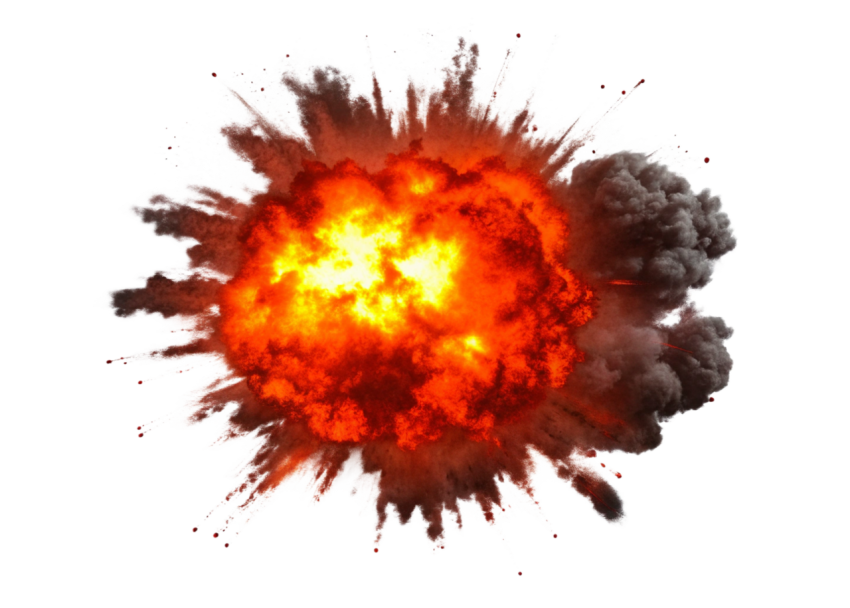 Transparent Explosion Png Image