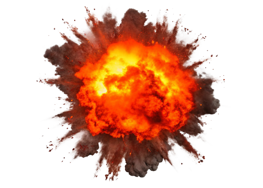 Transparent Explosion Png Image