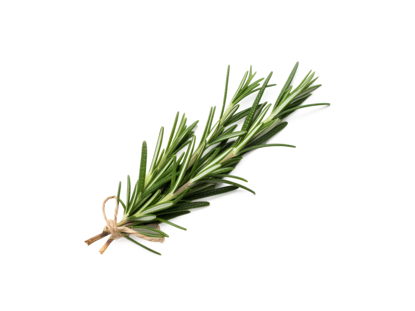 Rosemary Sprigs Isolated on Transparent Background
