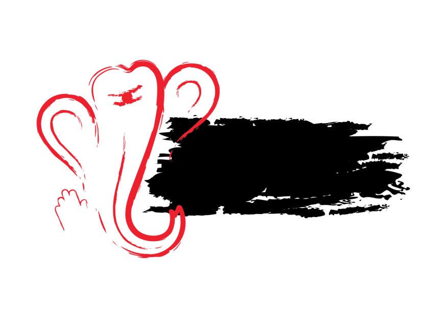 Grunge Ganesh Chaturthi Png Banner Free Download