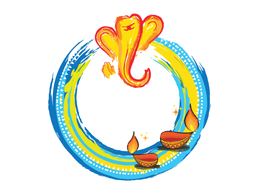 Ganesh Chaturthi Png BannerTemplate Free Download