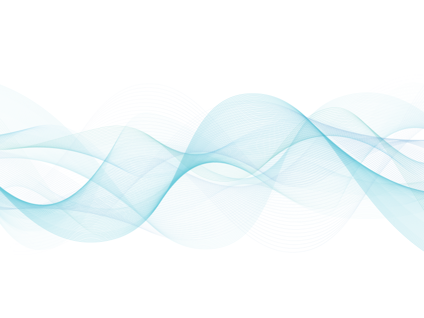 Blue Wave Line Png Background