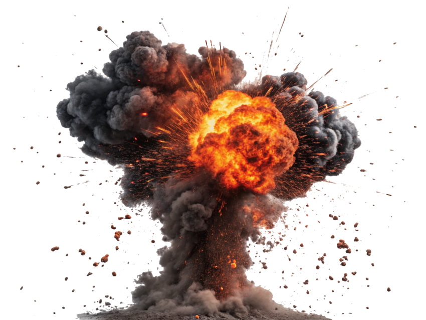 Transparent Explosion Png Image