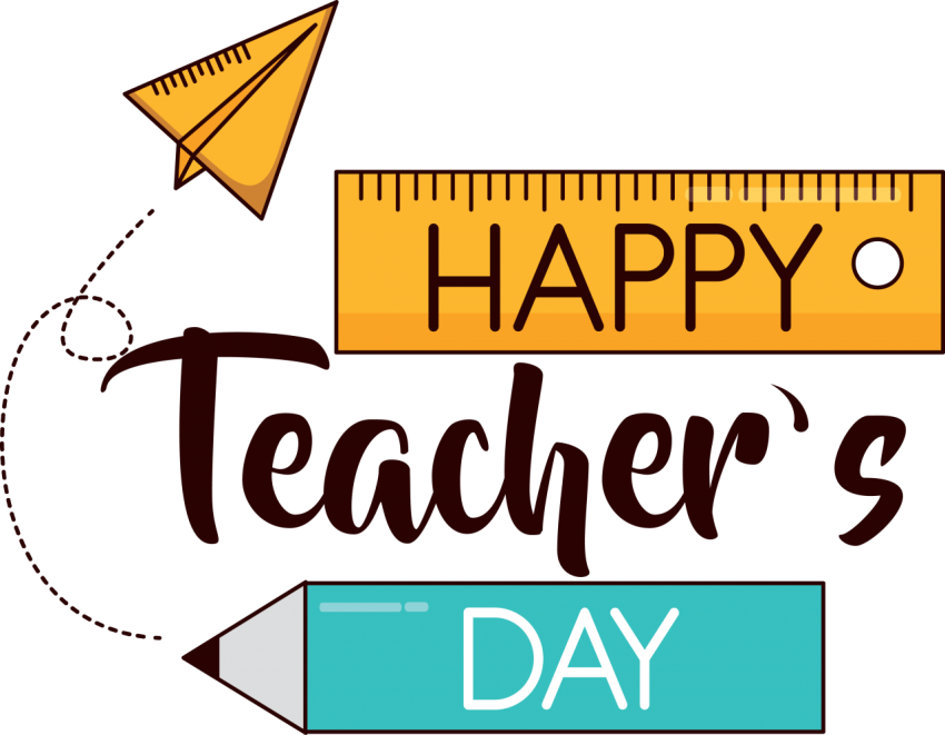 Happy Teachers Day Design Template