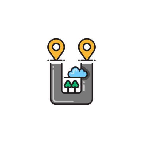 Multiple Destinations Icon Png