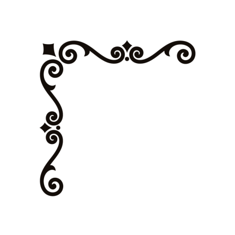 Border Corner Element Png Download