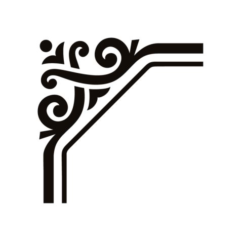 Decorative Corner Element Png Download