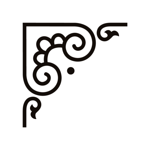 Decorative Corner Element Png Download
