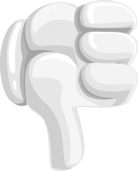 Png Gesture Thumbs Down Free Download