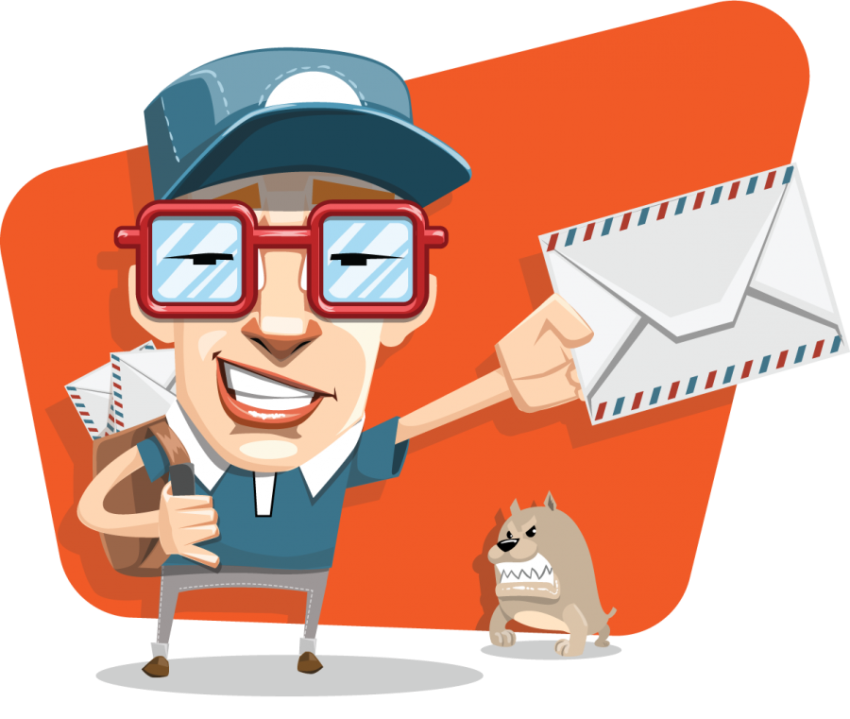 You Got Mail Cartoon Character Free Png