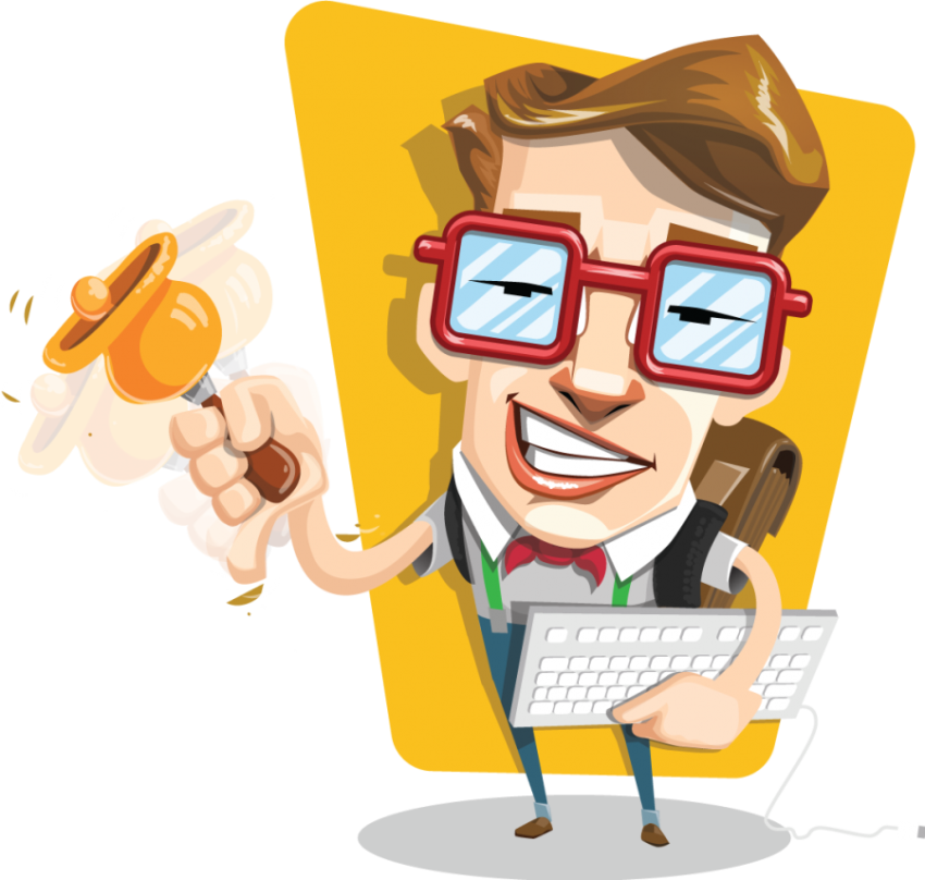 Back to School Cartoon Character Png