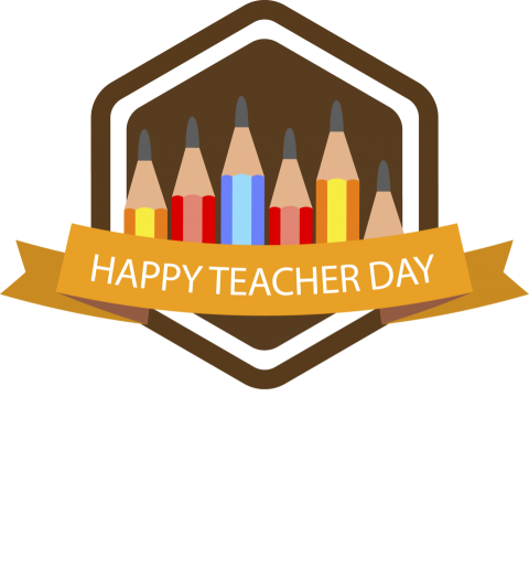 Happy Teacher Day Template Design